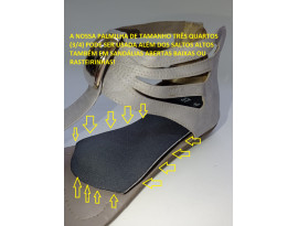 Palmilha ortopédica p/ salto alto com correção pé pronado Palmilha ortopédica p/ salto alto com correção pé pronado